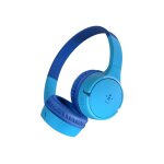 Belkin soundform mini - ecouteurs avec micro - sur - oreille - bluetooth - sans fil - jack 3, 5mm - bleu ...