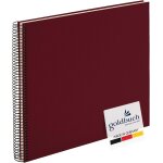 Bella vista 25374 album photo a spirales 35 x 30 cm avec 40 pages blanches album photo en lin pour photos ... Bella vista 25374 album photo a spirales 35 x 30 cm avec 40 pages blanches album photo en lin pour photos ...