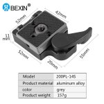 Bexin - rotule pour trépied série de pinces d'appareil photo, base d'adaptation de montage, plaque de ... Bexin - rotule pour trépied série de pinces d'appareil photo, base d'adaptation de montage, plaque de ...