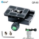Bexin - rotule pour trépied série qr, adaptateur en alliage d'aluminium, pince d'attelle à dégagement ... Bexin - rotule pour trépied série qr, adaptateur en alliage d'aluminium, pince d'attelle à dégagement ...