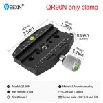 Bexin - rotule pour trépied série qr, adaptateur en alliage d'aluminium, pince d'attelle à dégagement ... Bexin - rotule pour trépied série qr, adaptateur en alliage d'aluminium, pince d'attelle à dégagement ...