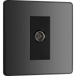 Bg electrical evolve raccord d'antenne coaxiale simple noir chrom