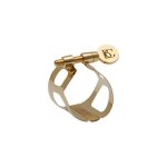 Bg l91 - ligature tradition plaque or - clarinette basse