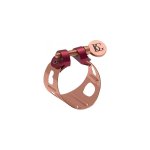 Bg ldt9 - ligature duo plaquée or rose - saxo ténor Bg ldt9 - ligature duo plaquée or rose - saxo ténor