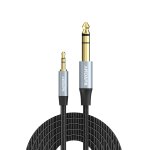 Bhhbb - câble audio stéréo 3, 5mm vers 6, 35mm bidirectionnel de 3 pieds pour guitare, ipod, ordinateur ... Bhhbb - câble audio stéréo 3, 5mm vers 6, 35mm bidirectionnel de 3 pieds pour guitare, ipod, ordinateur ...