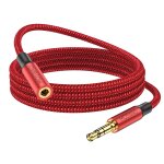 Bhhbb - rallonge jack audio 3. 5 mm 3 pôles pour casque micro, nylon tressé jack mâle vers femelle câble ... Bhhbb - rallonge jack audio 3. 5 mm 3 pôles pour casque micro, nylon tressé jack mâle vers femelle câble ...