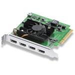Blackmagic design decklink quad hdmi recorder carte graphique pcie Blackmagic design decklink quad hdmi recorder carte graphique pcie