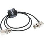 Blackmagic rg179 coax bnc m�le � m�le hd sdi c�ble pour bmcc cam�ra vid�o flexible � angle droit � droite ...