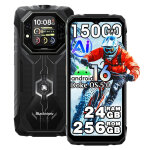 Blackview rock 1 t�l�phone portable incassable 2026, 24go + 256go, android 16 t�l�phone d�bloqu�, 15000mah, ...