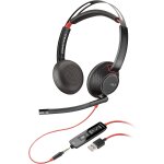 Blackwire 5220 casque stéréo, filaire, usb - a, microphone avec réduction du bruit (plantronics) - confort ... Blackwire 5220 casque stéréo, filaire, usb - a, microphone avec réduction du bruit (plantronics) - confort ...