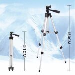 Blanche trépied professionnel pour appareil photo pour canon nikon sony dslr caméscope mini trépied portable ... Blanche trépied professionnel pour appareil photo pour canon nikon sony dslr caméscope mini trépied portable ...