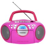 Blaupunkt bb16pk lecteur de cd lecteur cd portable rose