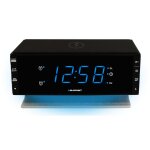 Blaupunkt cr55charge radio portable horloge num�rique noir