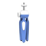 Bleu - trpied flexible pour tlphone, appareil photo, table, mini support rapide, portable, pliable, ...