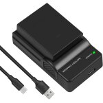 Blh - 1 batterie 2100mah et chargeur pour olympus om - d, em - 1 mark 2, em - 1 mark ii, e - m1x