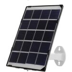 Bloc d'alimentation solaire 4 w avec cble de 5 m - conu pour les appareils photo sans fil rechargeables ...