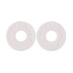 Bloc de sangle en caoutchouc pour guitare electrique acoustique, 2 pi�ces, 2. 5cm x 0. 3cm, rondelle ...