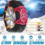 Blocs de traction antidérapants universels en tpu pour pneus de voiture, avec sac, sangle à chaîne, pour ... Blocs de traction antidérapants universels en tpu pour pneus de voiture, avec sac, sangle à chaîne, pour ...