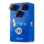 Blue ocean delay pédale d'effets pour guitare true bypass 25ms - 600ms delay time Blue ocean delay pédale d'effets pour guitare true bypass 25ms - 600ms delay time