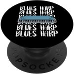 Blues harmonica orchestremusicien popsockets popgrip - support et grip pour smartphone / tablette avec ...
