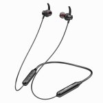 Bluetooth v5. 0 casque hifi st�r�o magn�tique cavit� m�tallique �couteur sans fil tour de cou sport avec ...