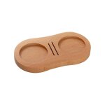 Bois cafetière filtre tamper holder bois espresso tamper mat stand tamper station base en bois espres ... Bois cafetière filtre tamper holder bois espresso tamper mat stand tamper station base en bois espres ...