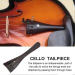 Bois debne violoncelle cordier instruments de musique accessoires pour violoncelle 3 / 4 4 / 4