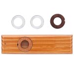 Bois kazoo flte en bois harmonica accompagnement flte musique instrument a vent bote - cadeau