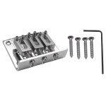 Bote a cigares guitares pices : 3 cordes chromes hard - tail pont rglable couleur argent