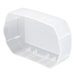 Bo�te � lumi�re flash pour appareil photo, mini diffuseur de lumi�re � rebond compatible avec flash speedlite ...