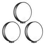 Bo�te � lumi�re ronde universelle portable de 40cm, 3 pi�ces, diffuseur flash sur le dessus, bo�te � ...