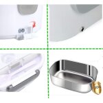 Bote a lunch electrique compatible avec le chauffe - bote chauffant 2 en 1 avec 1. 5l dtachable s