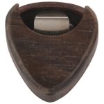 Bote de mdiator de guitare portable en bois de rose accessoires dinstrument de musique de stockage ...
