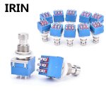 Bote a pdales pour effets de guitare, 10 x 3pdt, 9 broches, pdale avec interrupteur en mtal au pied, ...