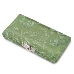 Bote de rangement en bois + couverture en tissu de soie pour anches de hautbois