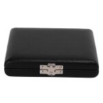 Boîte de rangement en cuir pu porte - anches pour 6 accessoires d'instruments de musique pour hautbois ... Boîte de rangement en cuir pu porte - anches pour 6 accessoires d'instruments de musique pour hautbois ...