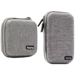 Boîte de rangement portable 2 pièces, sac de rangement étanche pour l'alimentation du disque dur gris ... Boîte de rangement portable 2 pièces, sac de rangement étanche pour l'alimentation du disque dur gris ...