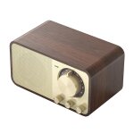 Boîte de son rétro classique en bois compatible bluetooth 5. 0 haut - parleur stéréo surround super bass ... Boîte de son rétro classique en bois compatible bluetooth 5. 0 haut - parleur stéréo surround super bass ...