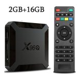 Boîte de télévision 2g 16g - boîtier smart tv x96q, android, allwinner h313, 4k / vs, mini décodeur, ... Boîte de télévision 2g 16g - boîtier smart tv x96q, android, allwinner h313, 4k / vs, mini décodeur, ...