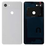 Bo�tier de batterie oem avec cache d'objectif pour google pixel 3 - blanc
