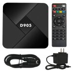 Boîtier décodeur smart tv d905 quad core, lecteur réseau 4k 1080p, android, boîtier de jeu vidéo 2g cortex ... Boîtier décodeur smart tv d905 quad core, lecteur réseau 4k 1080p, android, boîtier de jeu vidéo 2g cortex ...