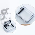 Bo�tier �tanche flotteur �ponge lcd version backdoor + bouton housse pour gopro hero 4 / 3 go pro session ...