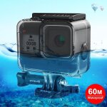 Boitier �tanche gopro etui de plong�e 60m pour la sous - marine avec bo�tier de protection bouton souple ...