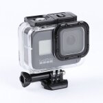 Boitier �tanche gopro pour gopro hero8 noir 45m bo�tier de protection avec support de base et vis � boucle ...
