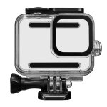 Bo�tier bo�tier filtre adapt� pour gopro 8 noir, �tanche sous - marine bo�tier de protection coque, 3 ...