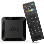 Boitier iptv tv box android 10. 0 x96q tv box h616 quad core 2 go de ram 16 go de rom 4k wifi 2. 4ghz ...