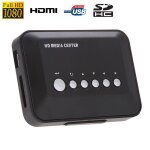 Boitier multim�dia full hd 1080p lecteur photo vid�o musique tv hdmi sd usb noir - yonis