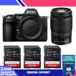 Boitier nikon z5 ii + 24 - 200mm f / 4 - 6. 3 vr + 3 sandisk 128gb extreme pro uhs - ii sdxc + ebook ...
