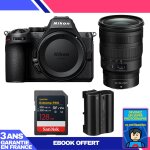 Boitier nikon z5 ii + 24 - 70mm f / 2. 8 s + 1 sandisk 128gb extreme pro uhs - ii sdxc + nikon en - el15c ...