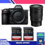 Boitier nikon z5 ii + 24 - 70mm f / 2. 8 s + 2 sandisk 128gb extreme pro uhs - ii sdxc + ebook 'devenez ...